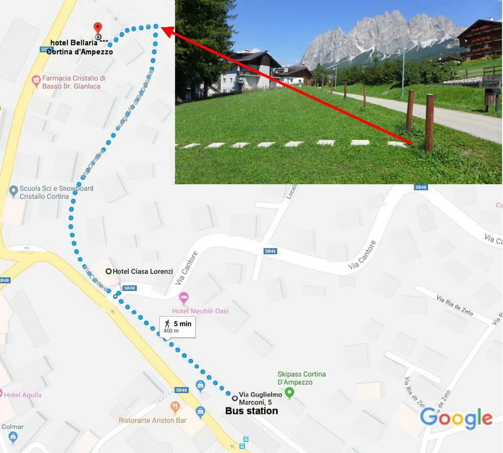 Hotel Bellaria - Cortina D'Ampezzo Buitenkant foto